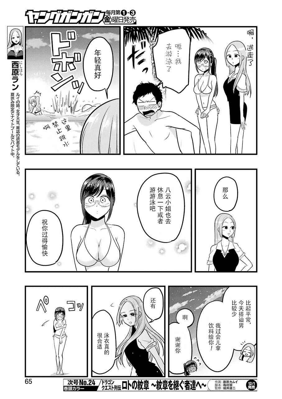 《八云小姐想要喂食》漫画 033话