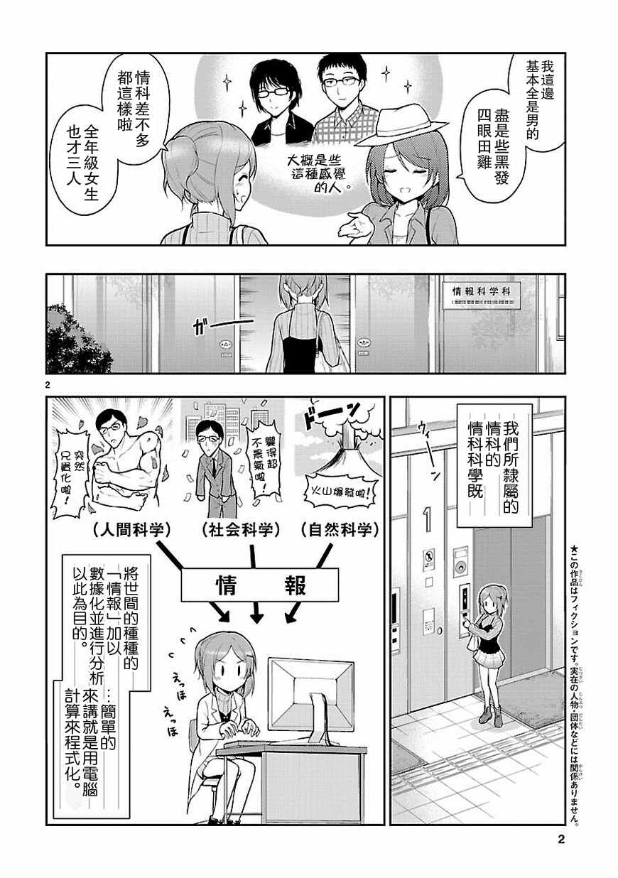 《理科生坠入情网，故尝试证明。》漫画 理科生坠入情网 003话