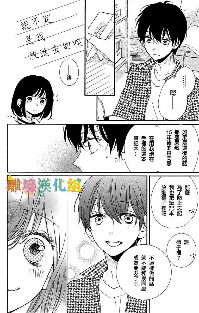 《Tomorrow to you》漫画 短篇1