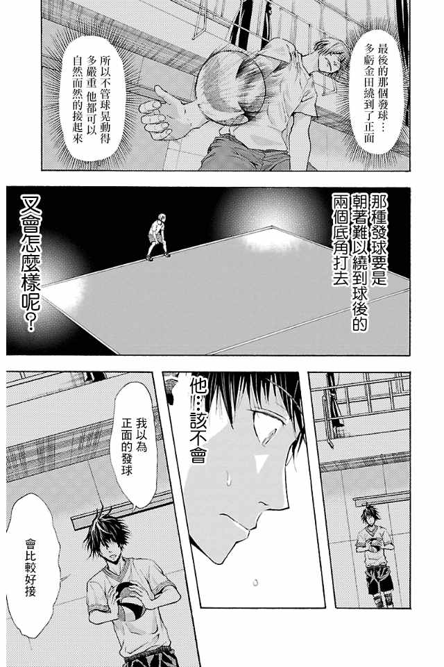 《钢索发球》漫画 003话