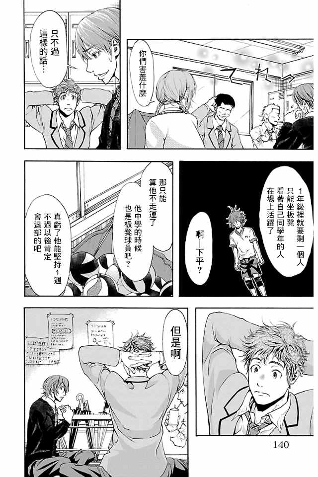 《钢索发球》漫画 004话