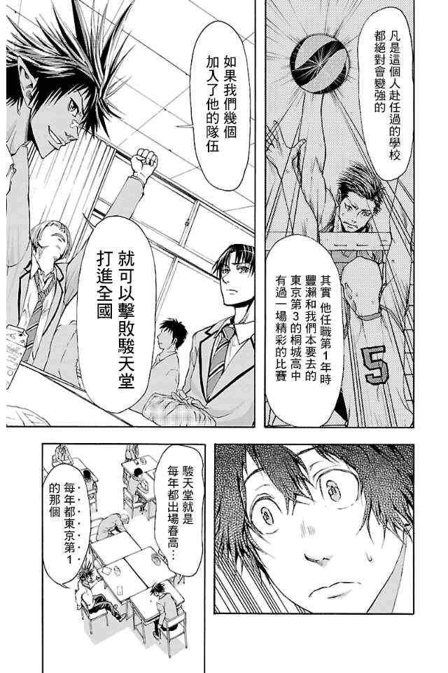 《钢索发球》漫画 004话