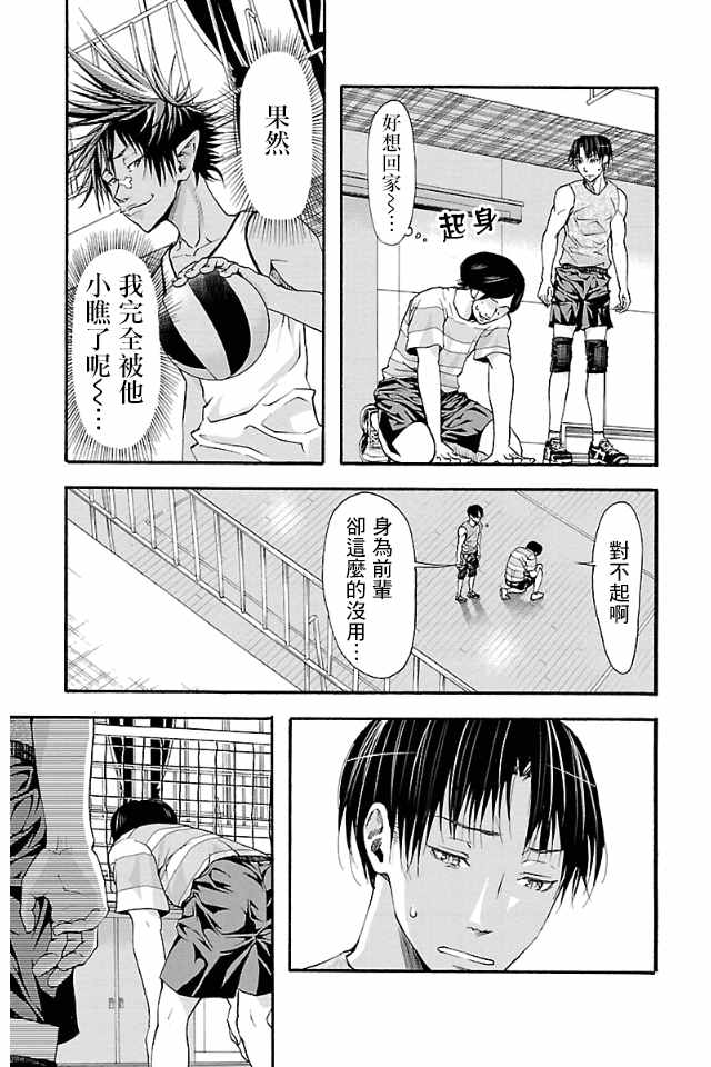 《钢索发球》漫画 009话