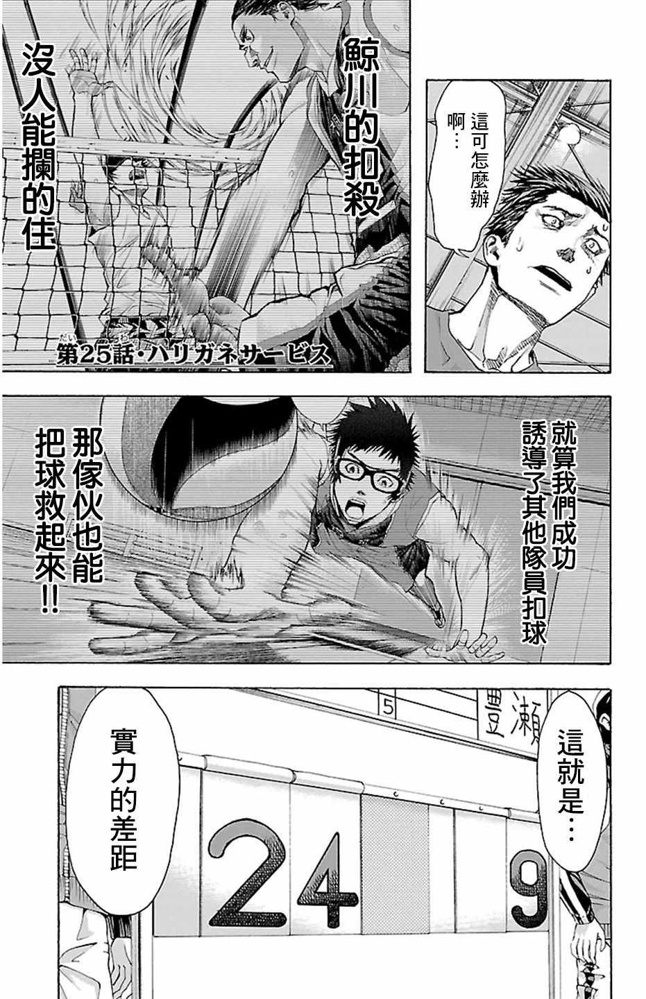 《钢索发球》漫画 025话