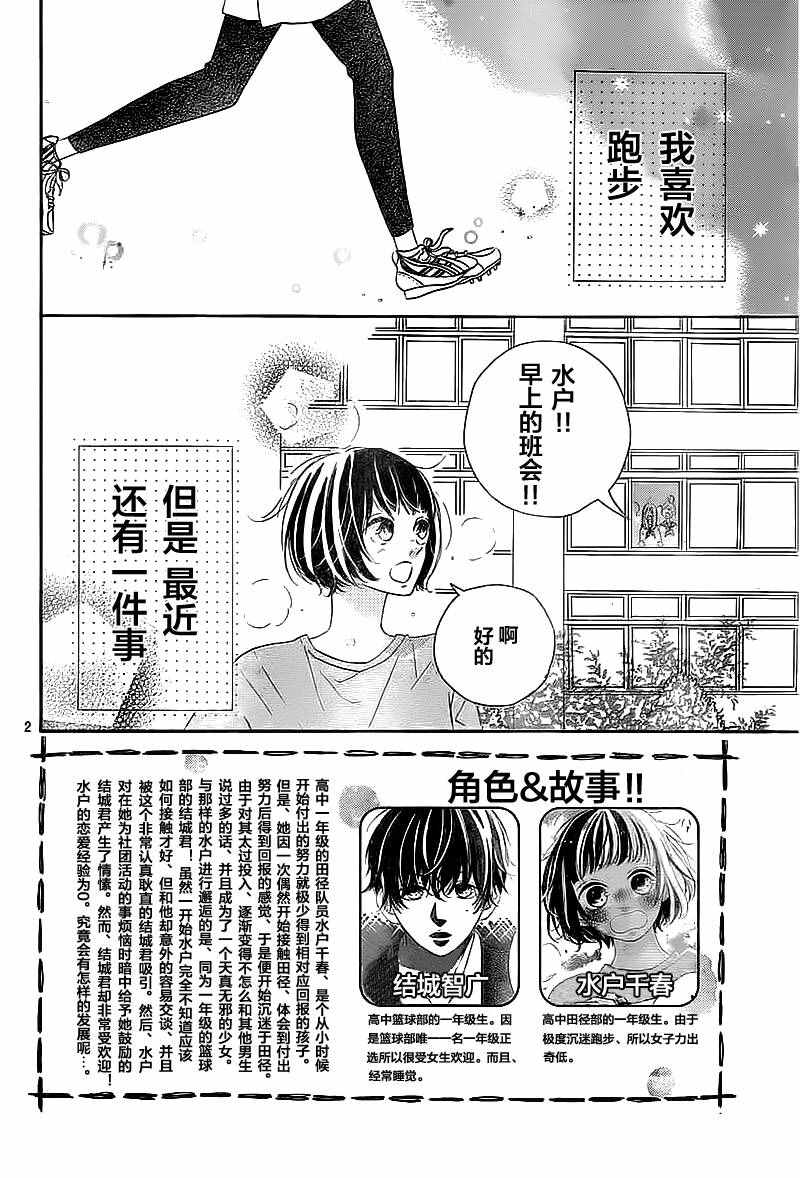 《恋爱的少女》漫画 002话