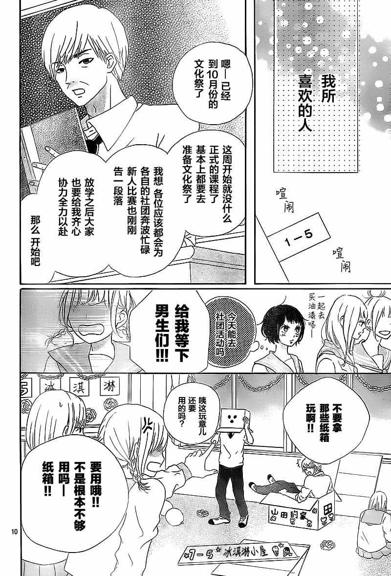 《恋爱的少女》漫画 002话