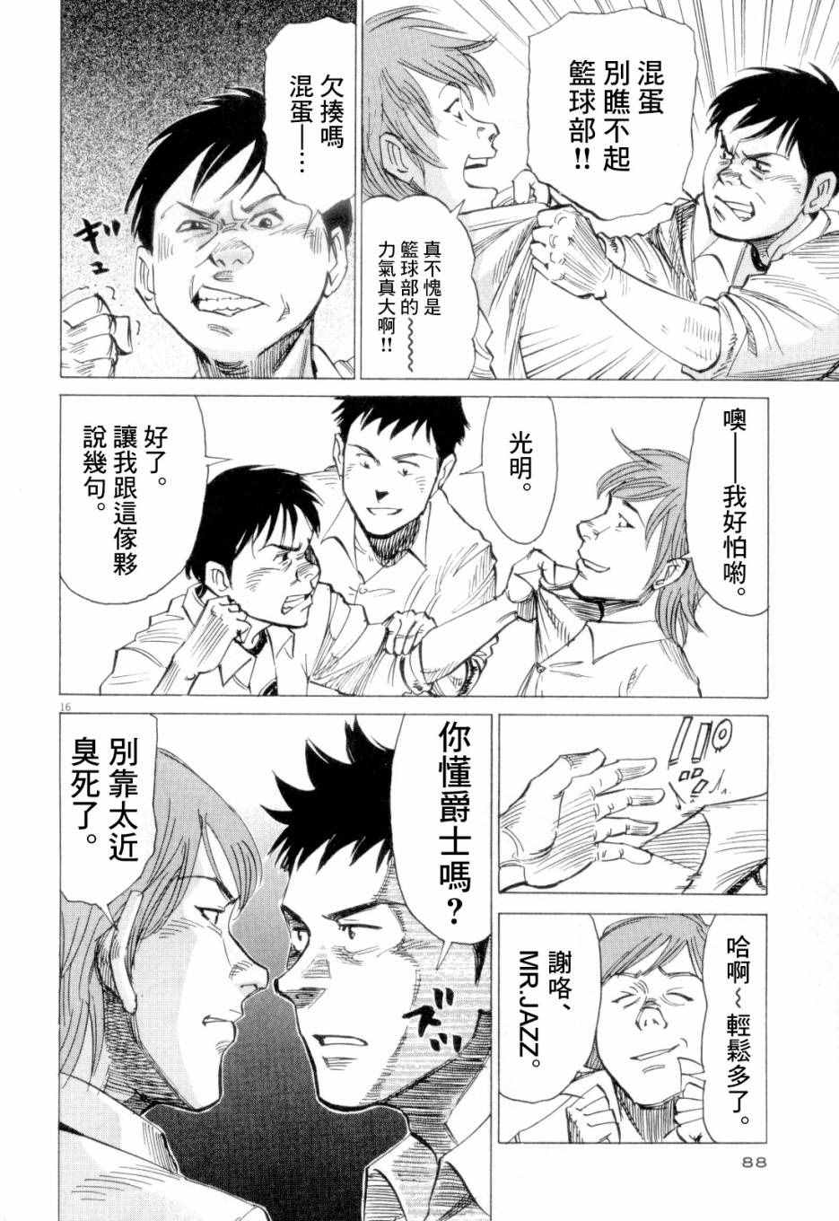 《BLUE GIANT》漫画 003话