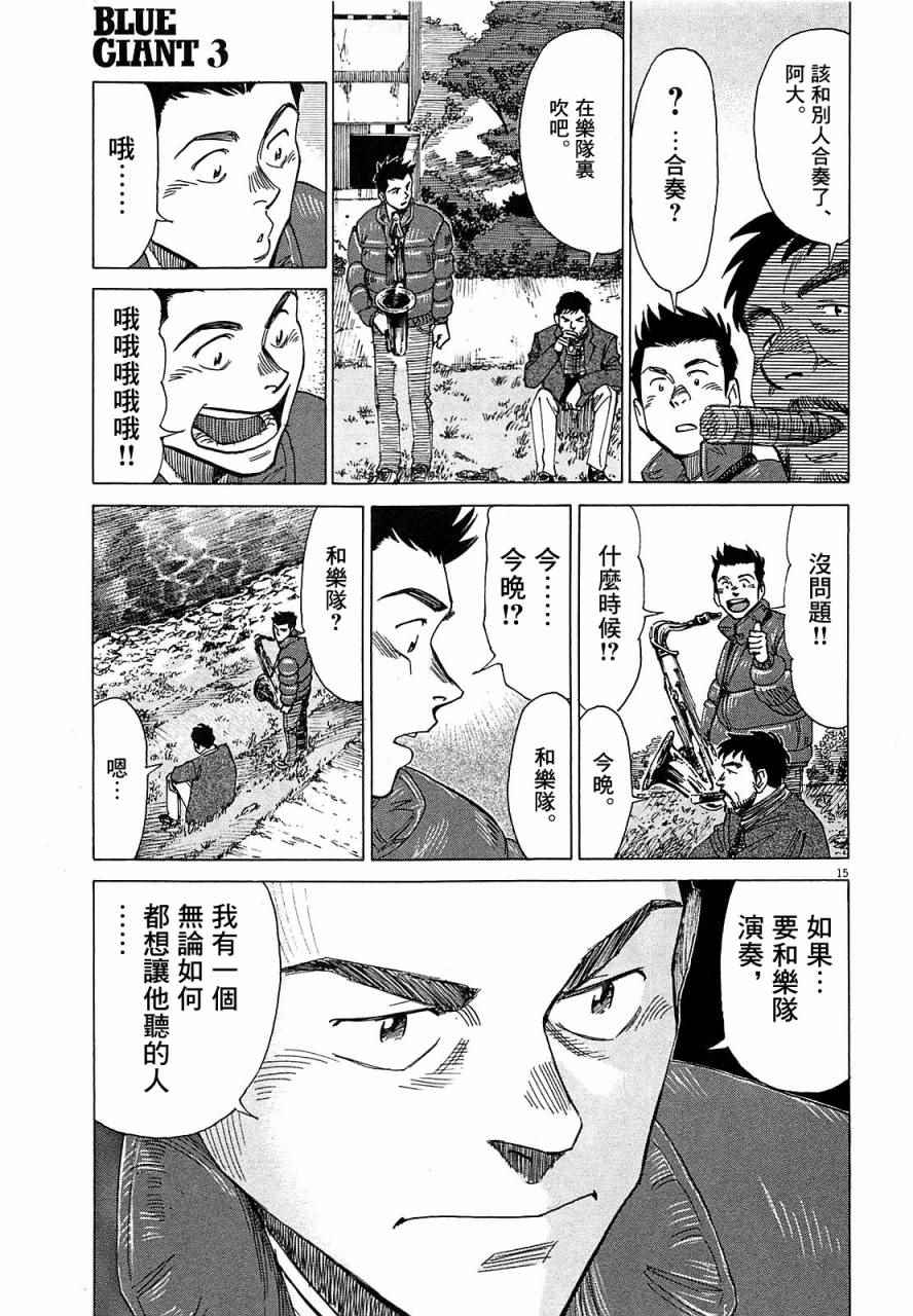 《BLUE GIANT》漫画 024话