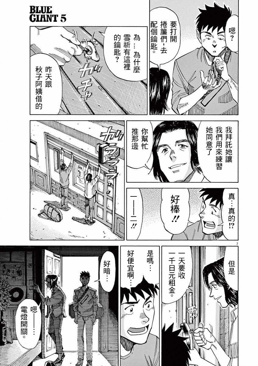 《BLUE GIANT》漫画 036话