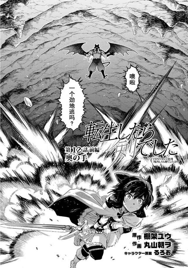 《转生成为魔剑》漫画 12v1话