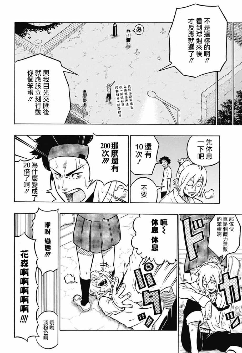 《绝佳射门》漫画 003话