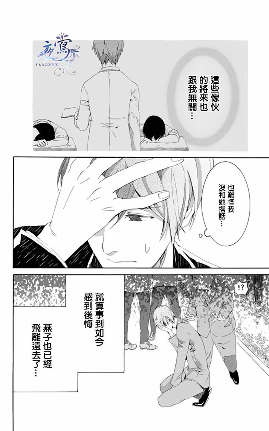 《闪耀于蓝》漫画 短篇