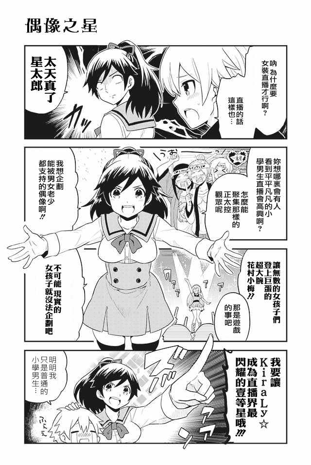 《弟弟是主播》漫画 001话