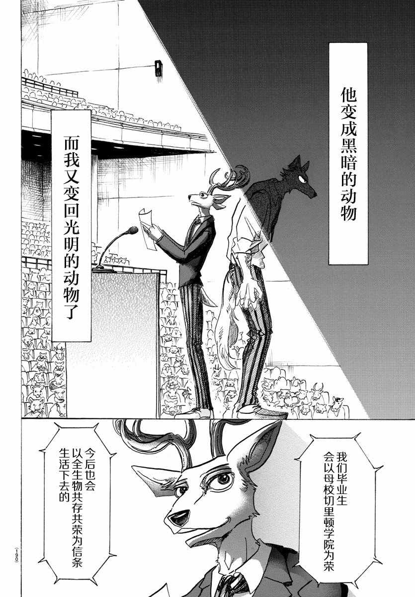 《BEASTARS》漫画 105话