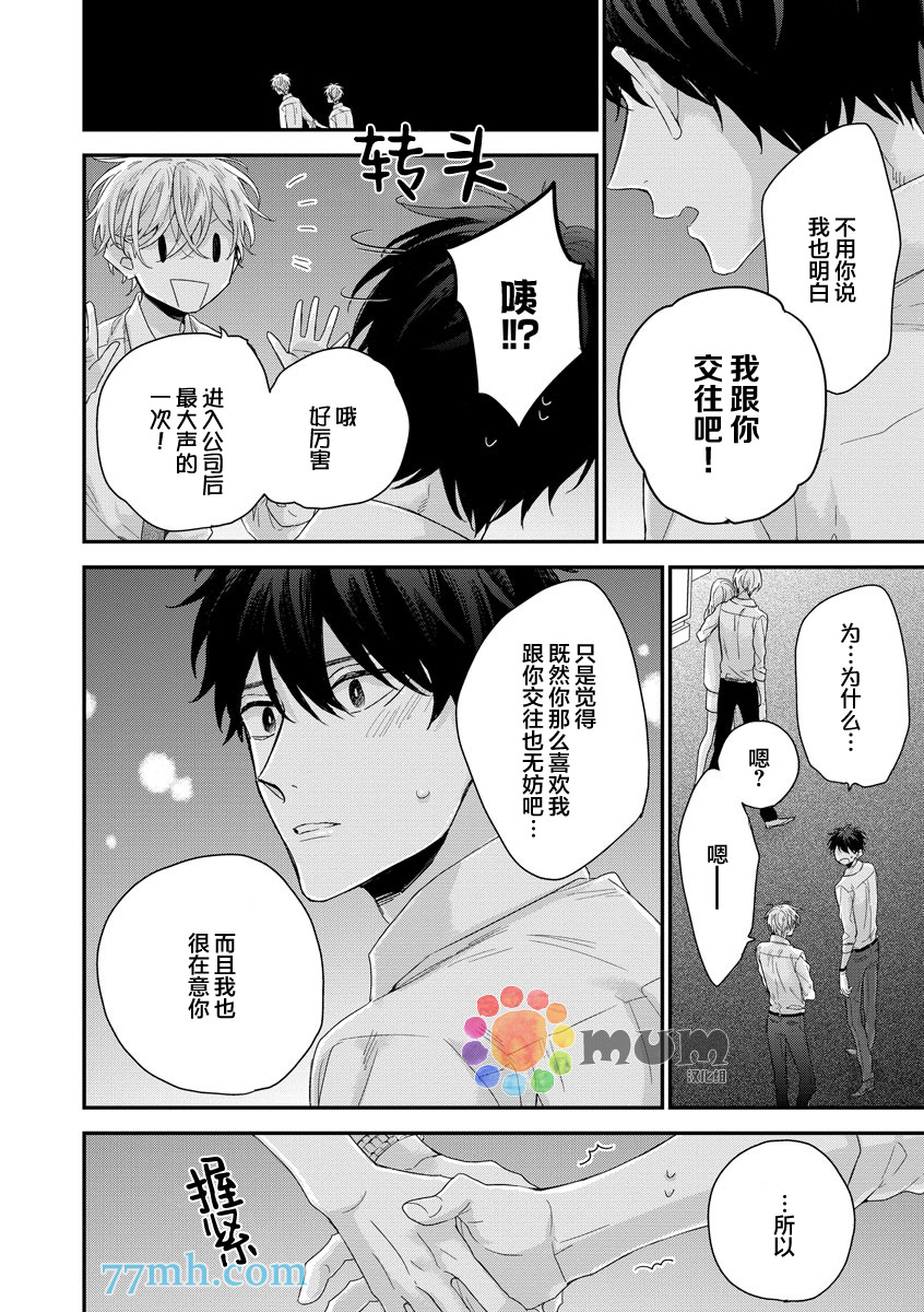 《笨拙后辈的过剩爱情》漫画 002话