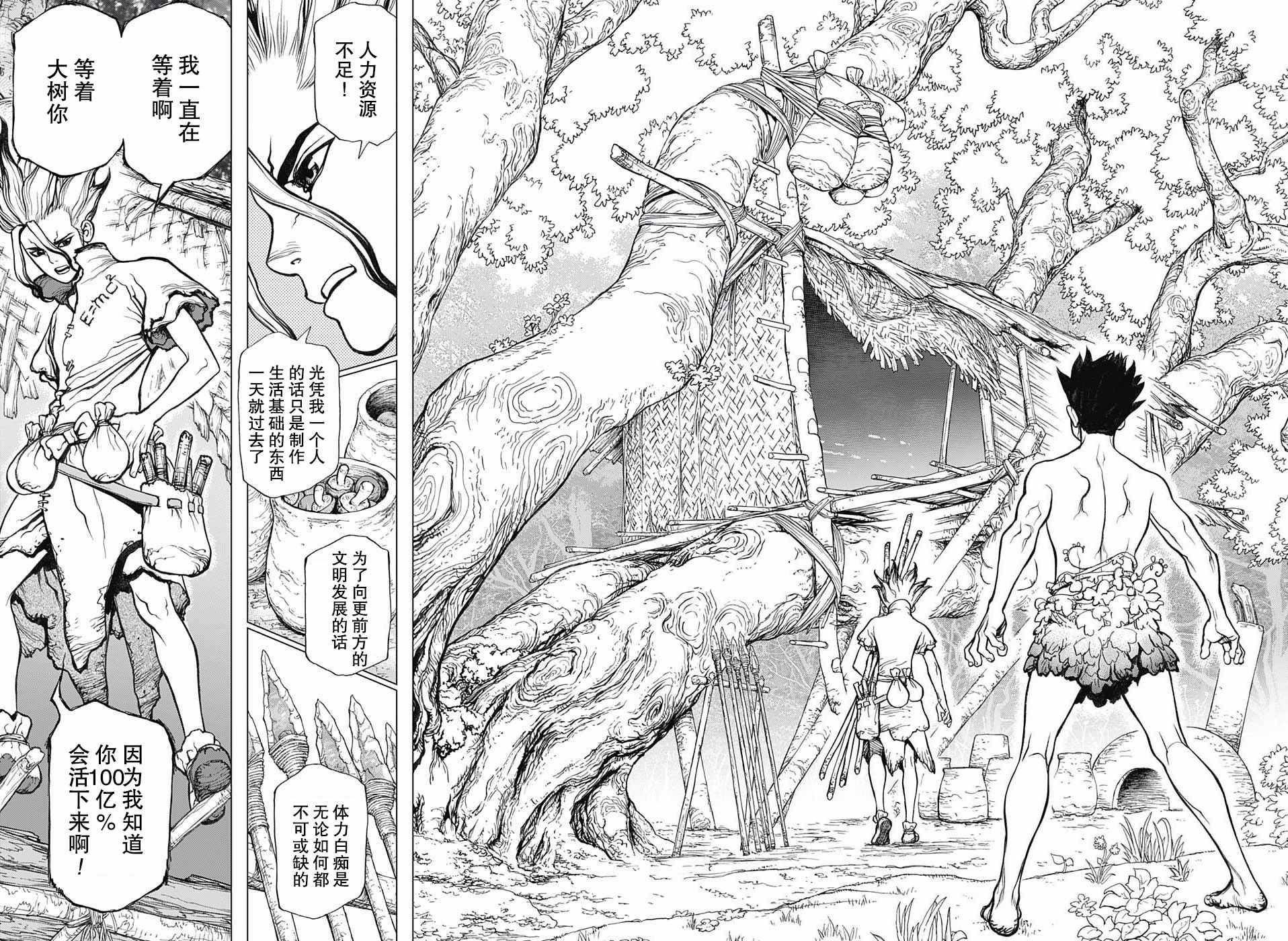 《Dr.STONE》漫画 001话