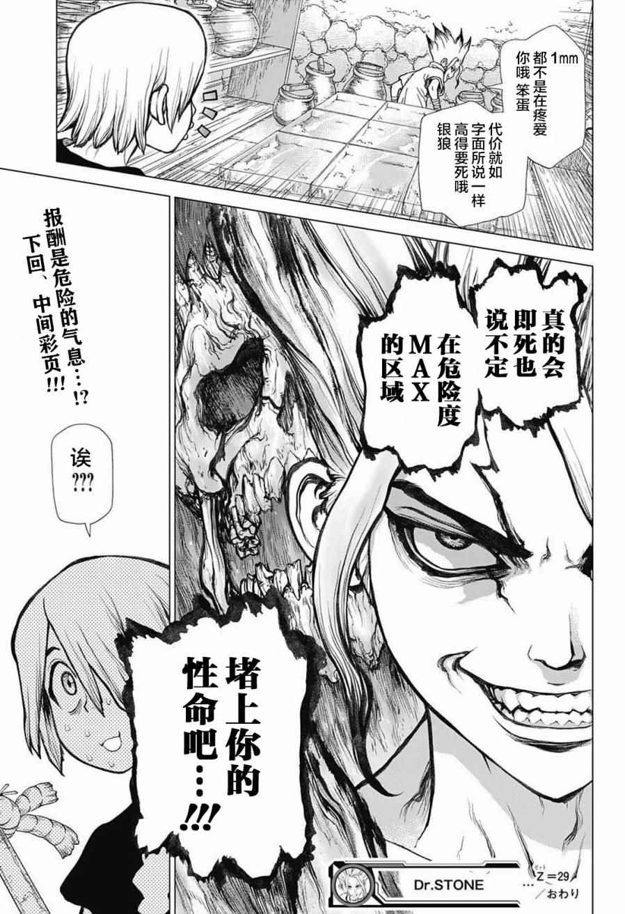 《Dr.STONE》漫画 029话