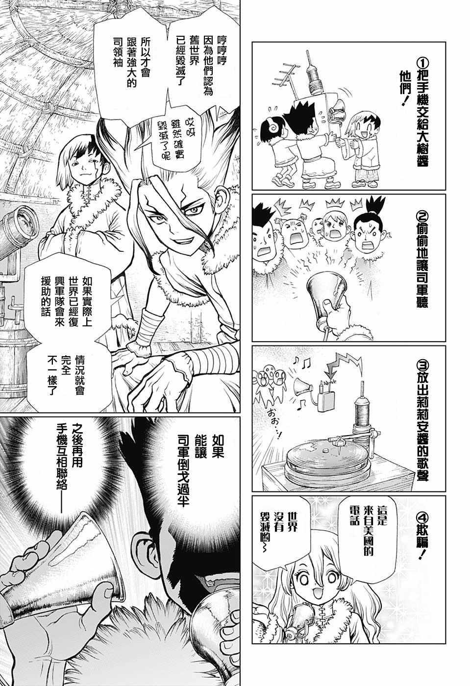 《Dr.STONE》漫画 061话