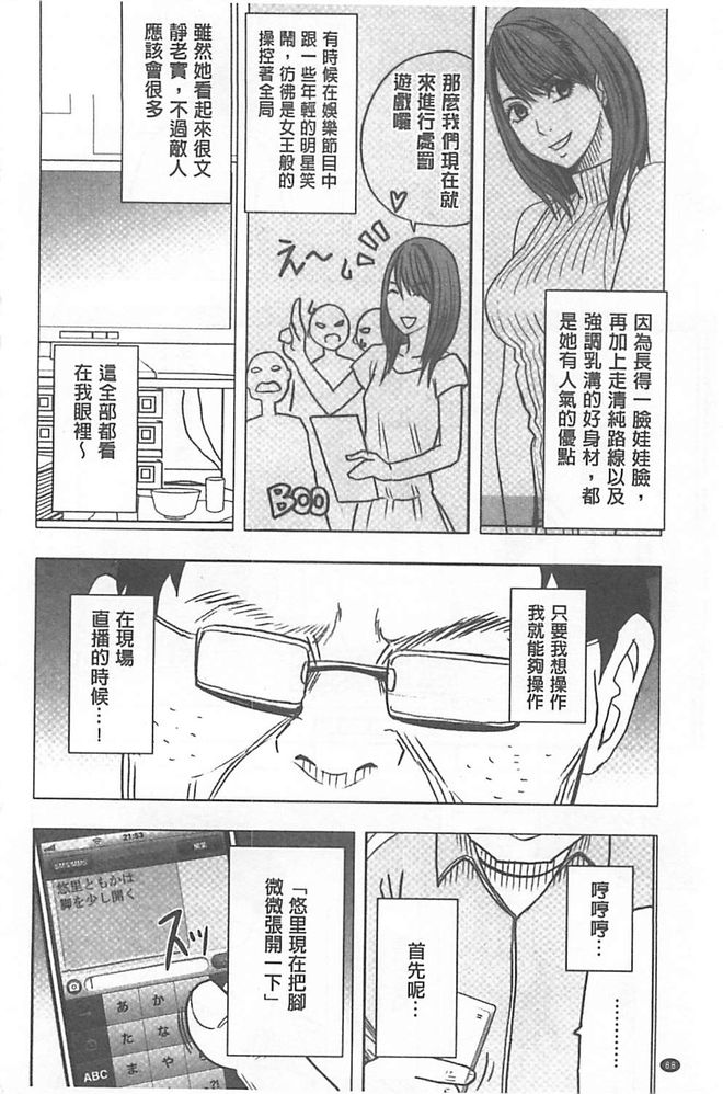 《アイドル强制操作～スマホで命令したことが现実に～》漫画 强制操作 004话