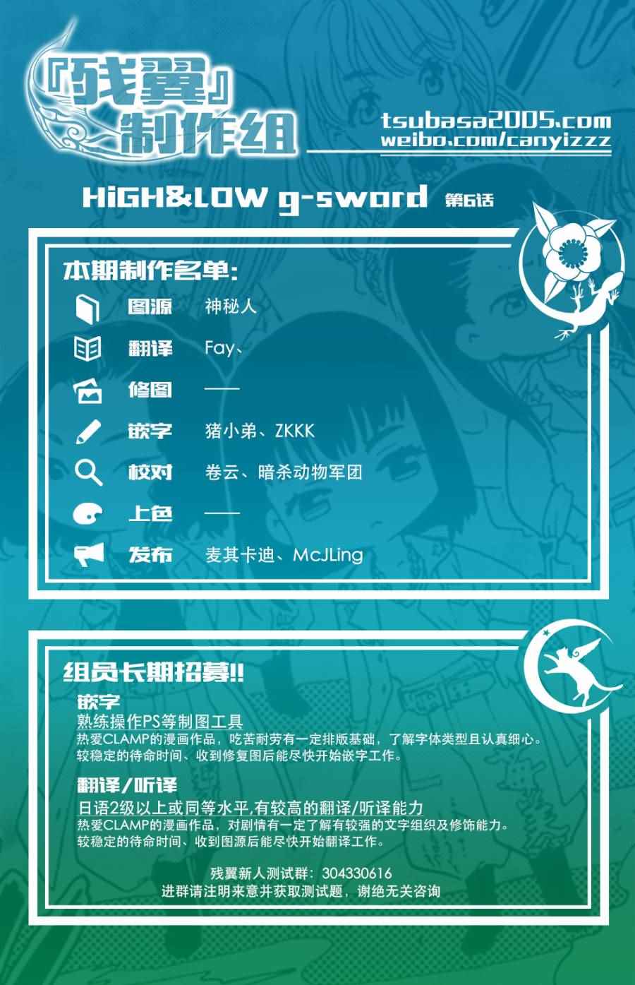 《HiGH》漫画 sword 006话