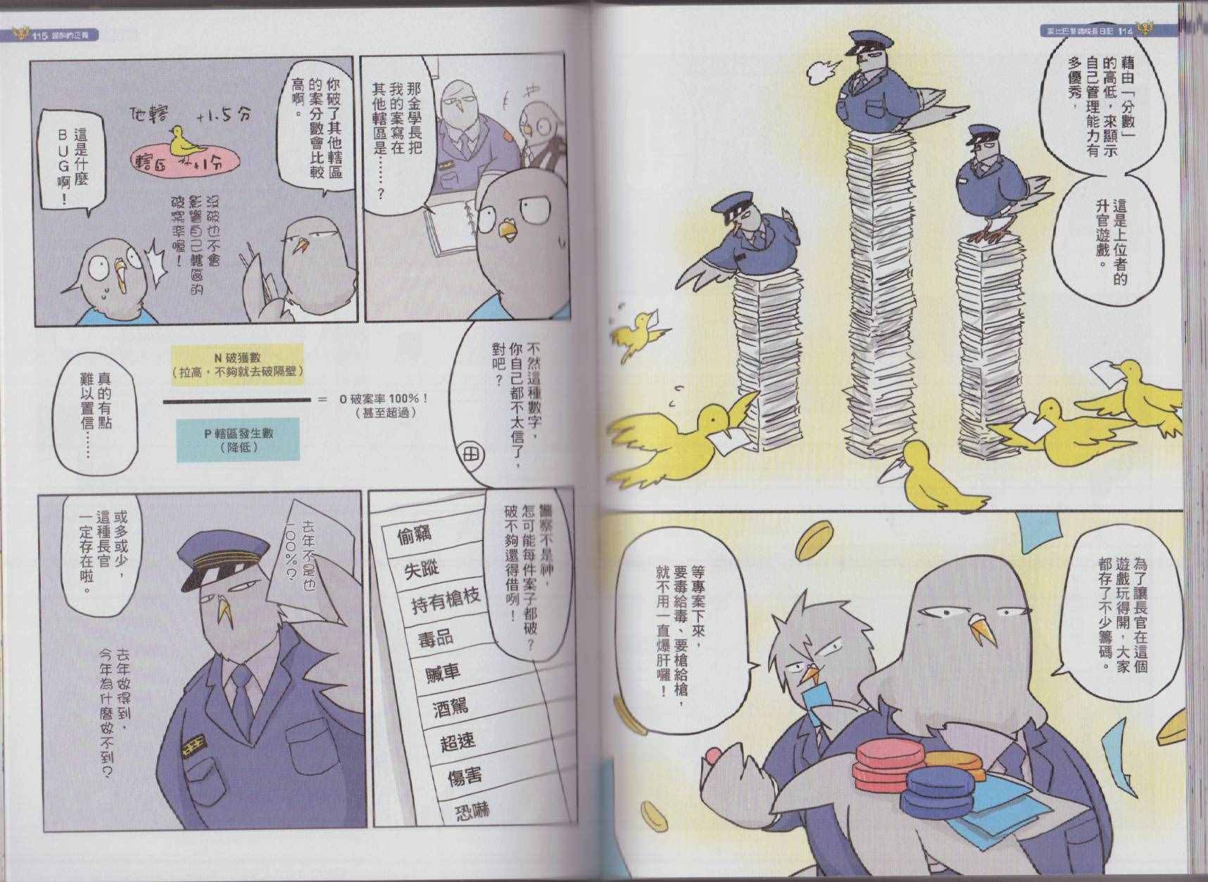 《菜比巴警鸽成长日记》漫画 菜比巴警鸽 001卷