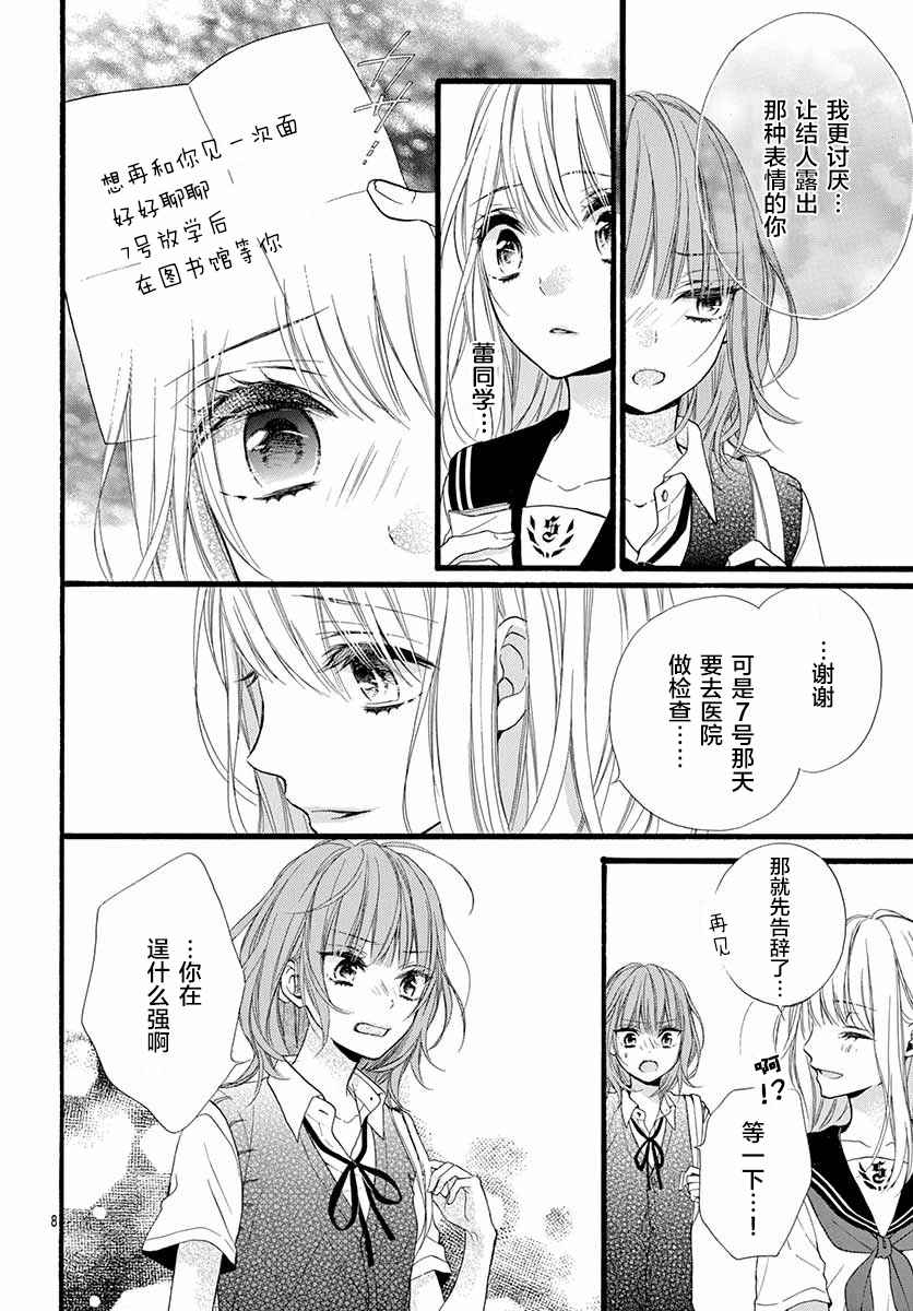 《指尖相接的喜欢》漫画 008话