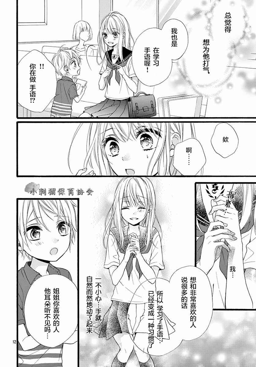 《指尖相接的喜欢》漫画 008话