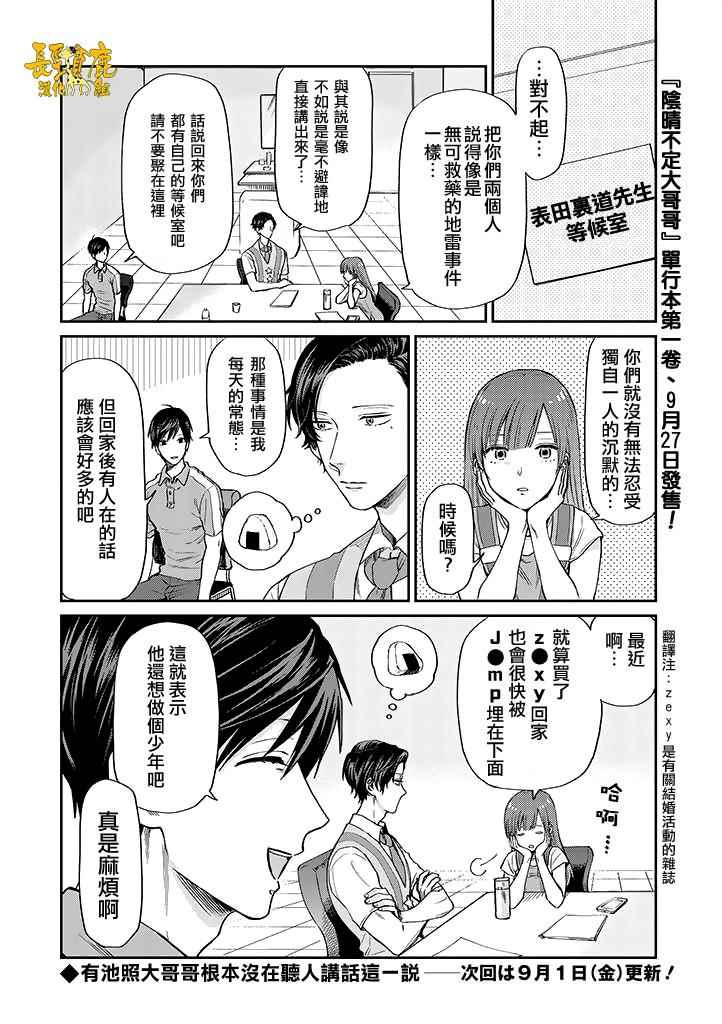 《阴晴不定大哥哥》漫画 连载04