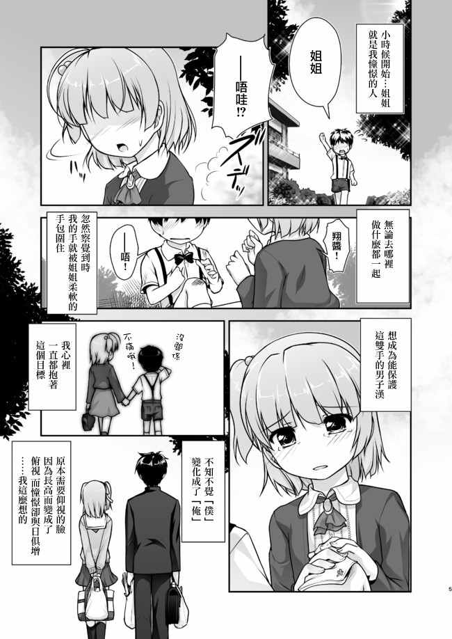 《姐♂姐×翔太》漫画 001话