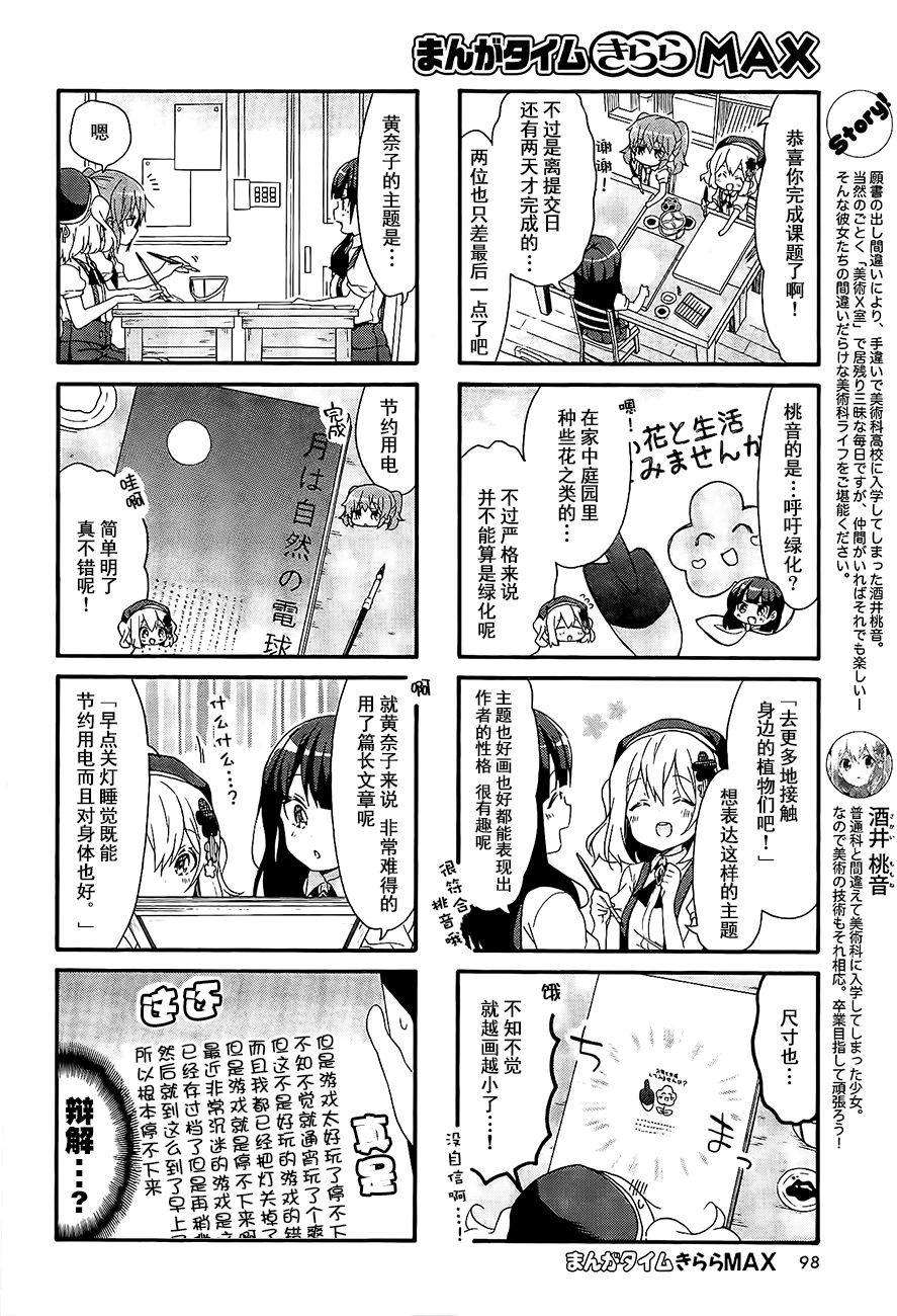 《为什么我进了美术科啊！？》漫画 为什么进了美术科 021话