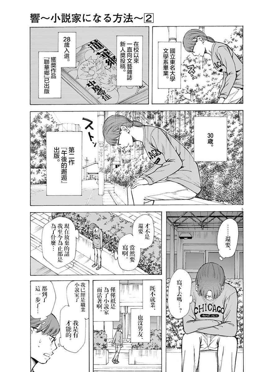 《响~成为小说家的方法》漫画 成为小说家的方法 009话