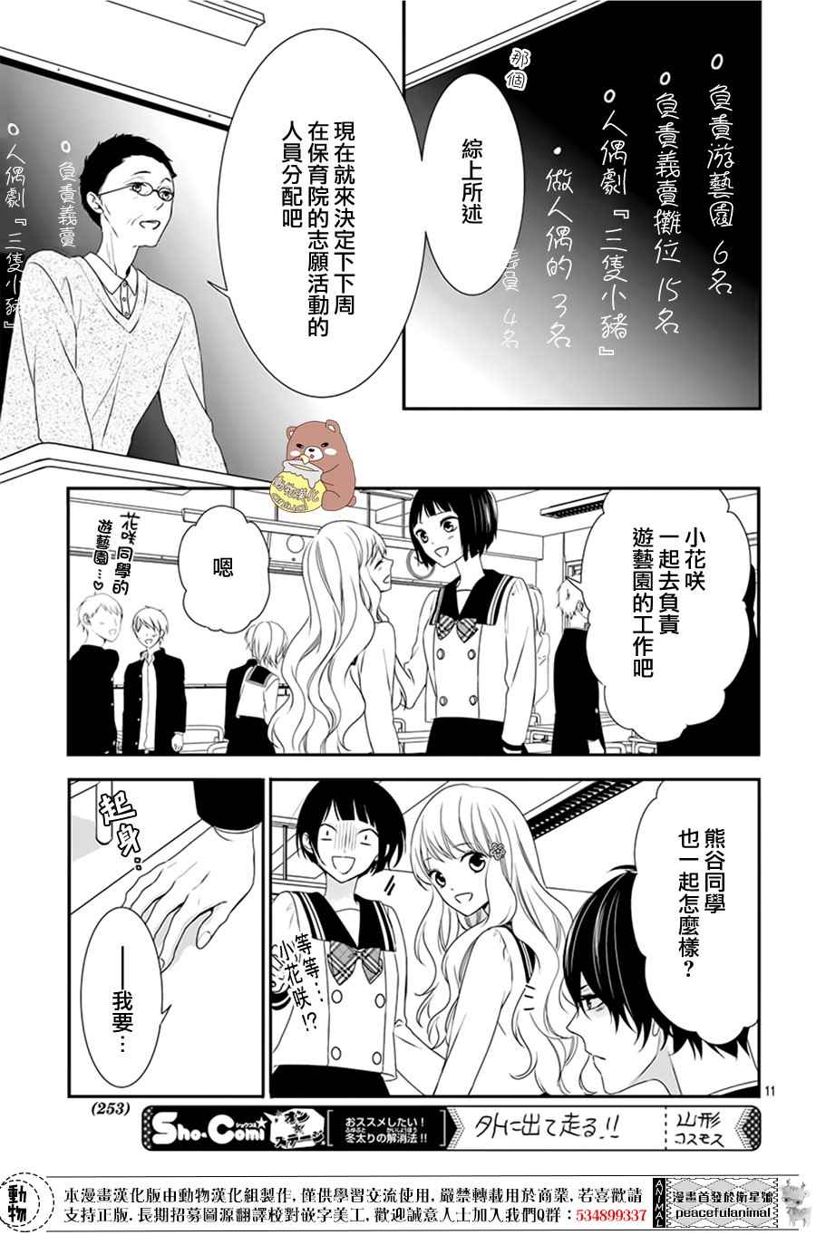 《Honey come honey》漫画 003话