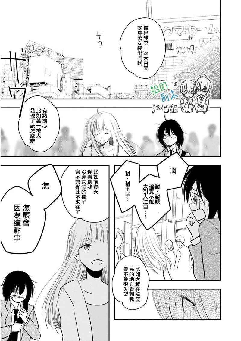 《女装男子和神经病大叔》漫画 002话