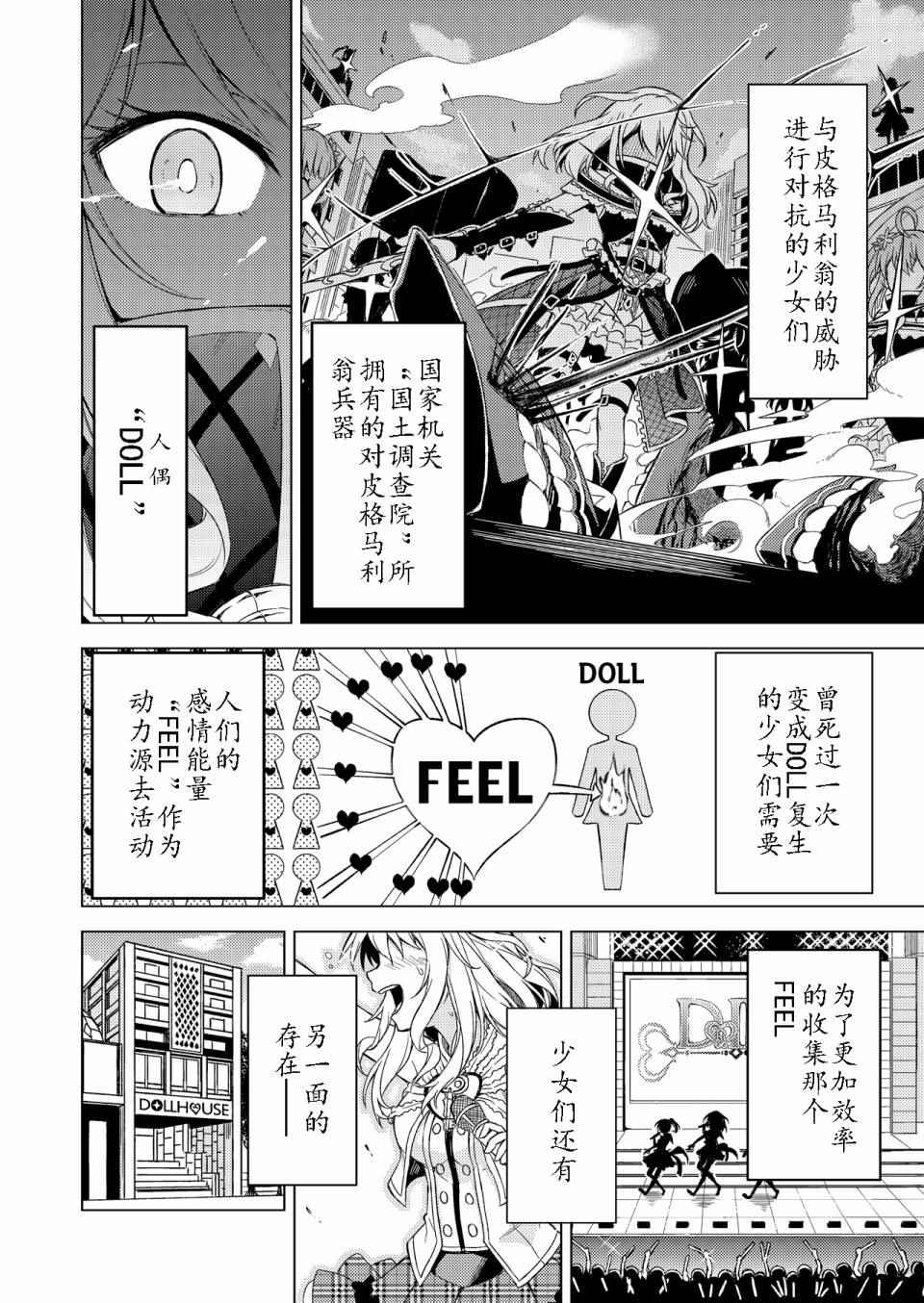 《project东京dolls》漫画 东京dolls B组故事01