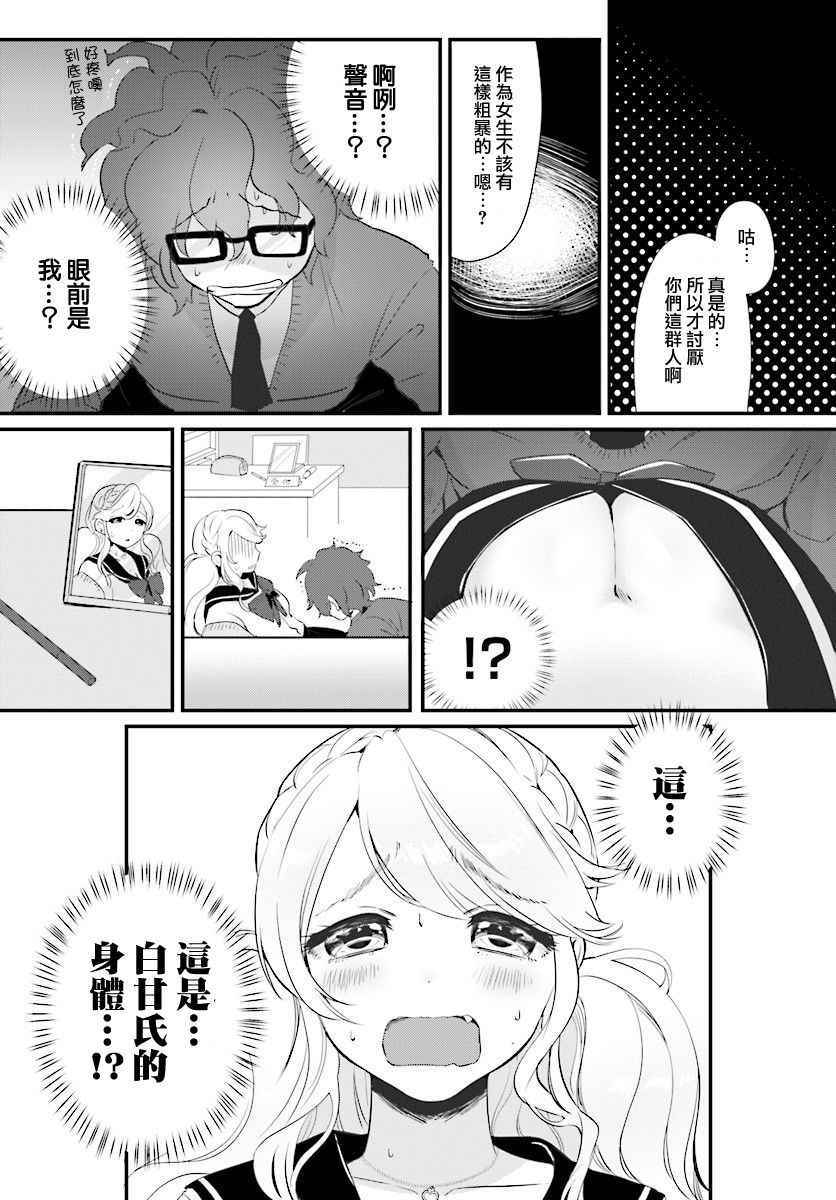 《现在、上了辣妹身》漫画 上了辣妹身 001话