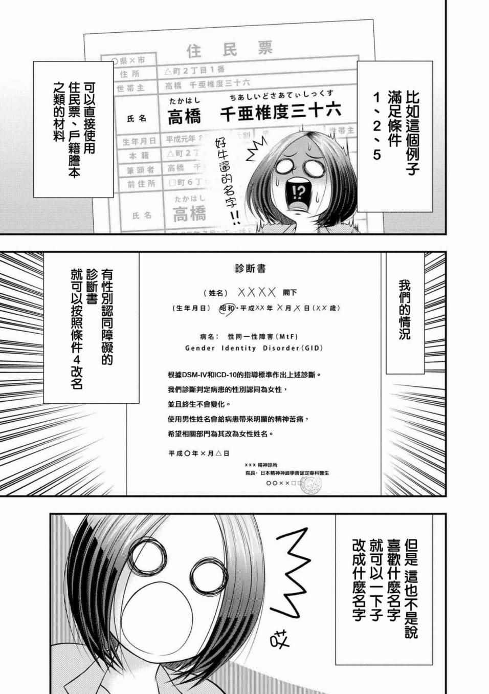 《性转换后才知道的保健体育》漫画 性转换后才知道 003话