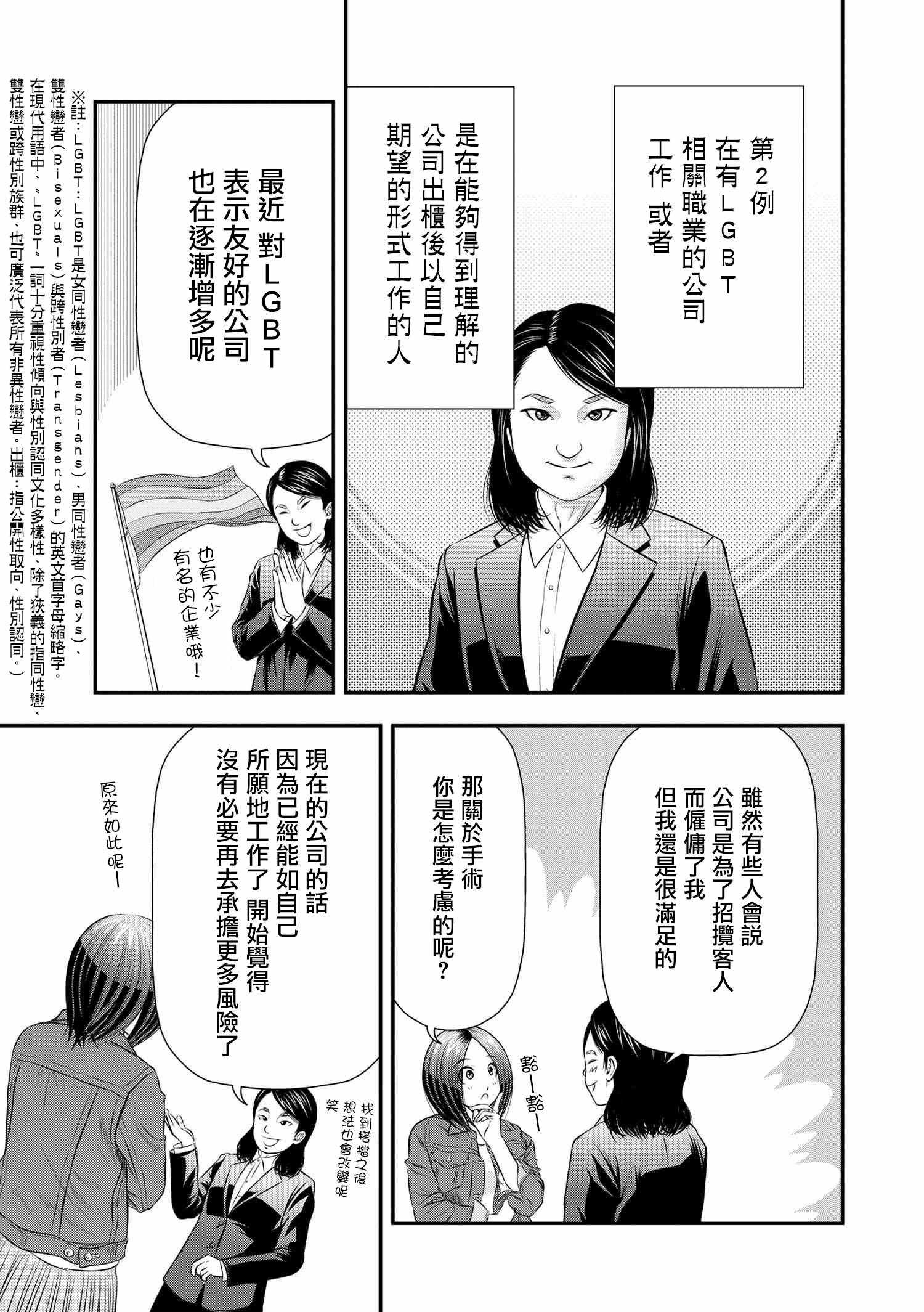 《性转换后才知道的保健体育》漫画 性转换后才知道 007话