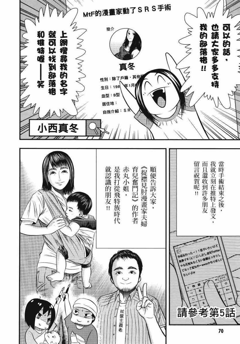 《生下来性别就搞错了》漫画 01卷