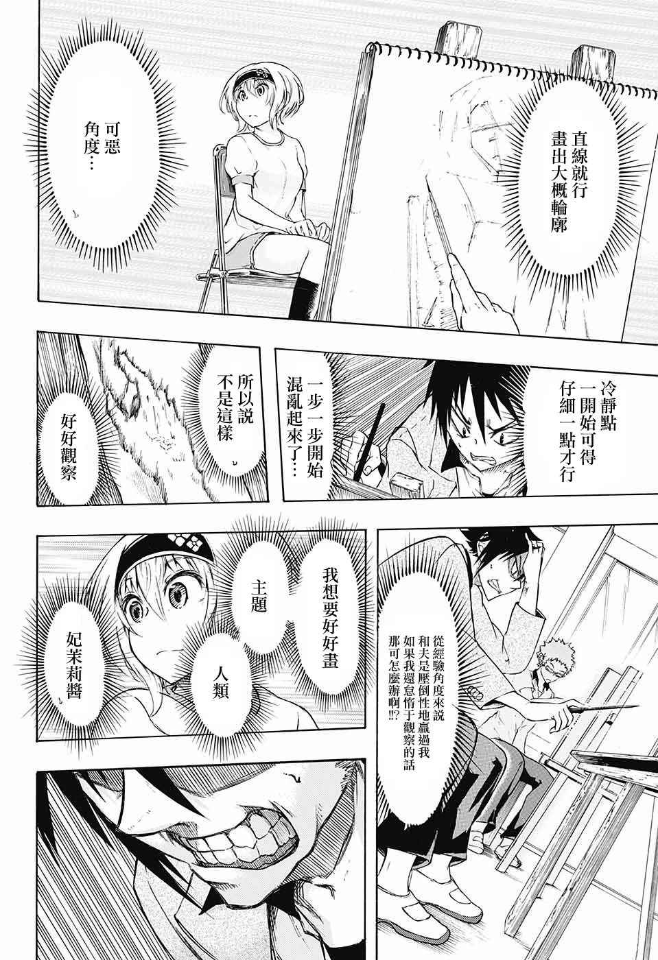 《不良×写生》漫画 短篇