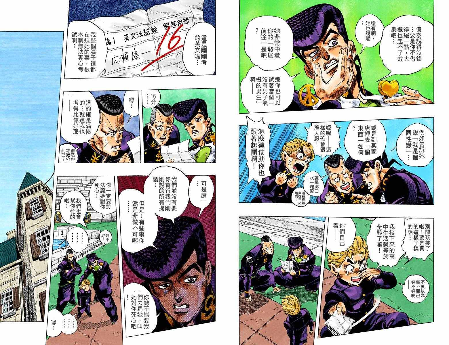 《JoJo的奇妙冒险第四部》漫画 JoJo第四部 004卷