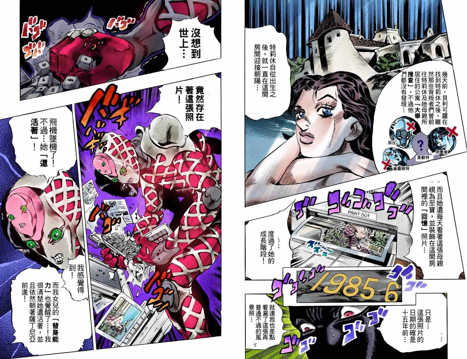 《JoJo的奇妙冒险第五部》漫画 JoJo第五部 012卷