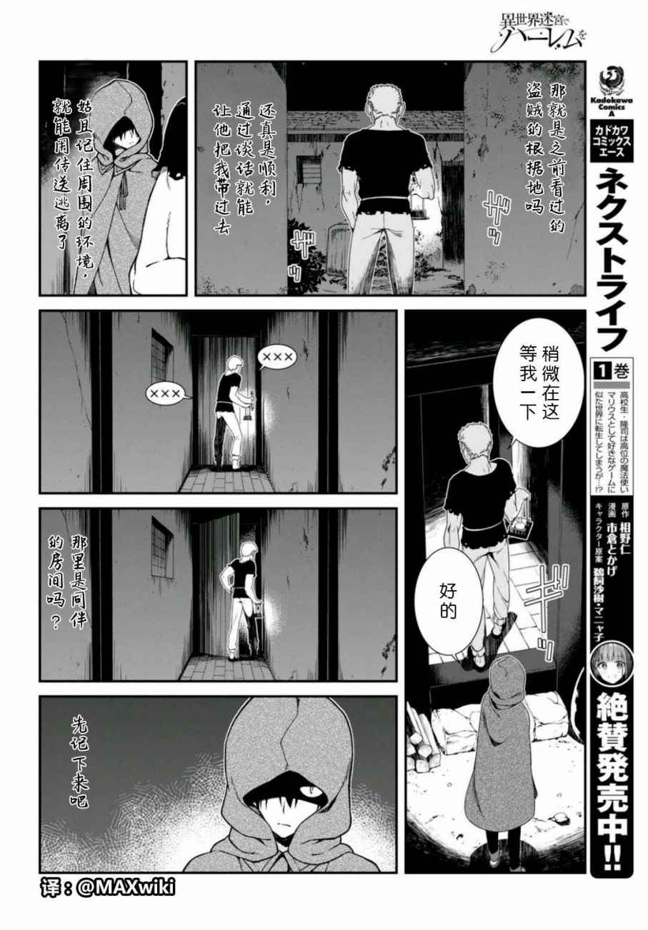 《在异世界迷宫开后宫》漫画 008话