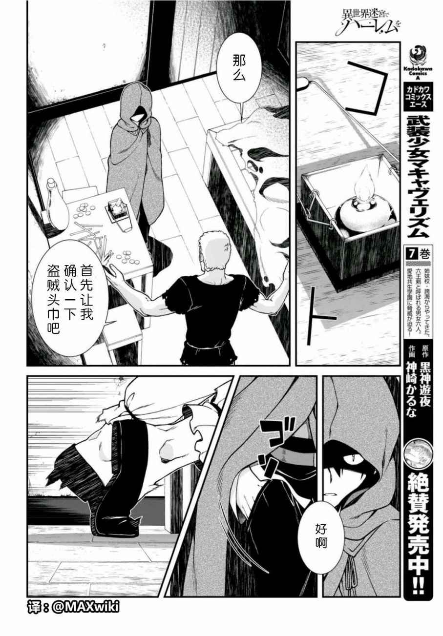 《在异世界迷宫开后宫》漫画 008话