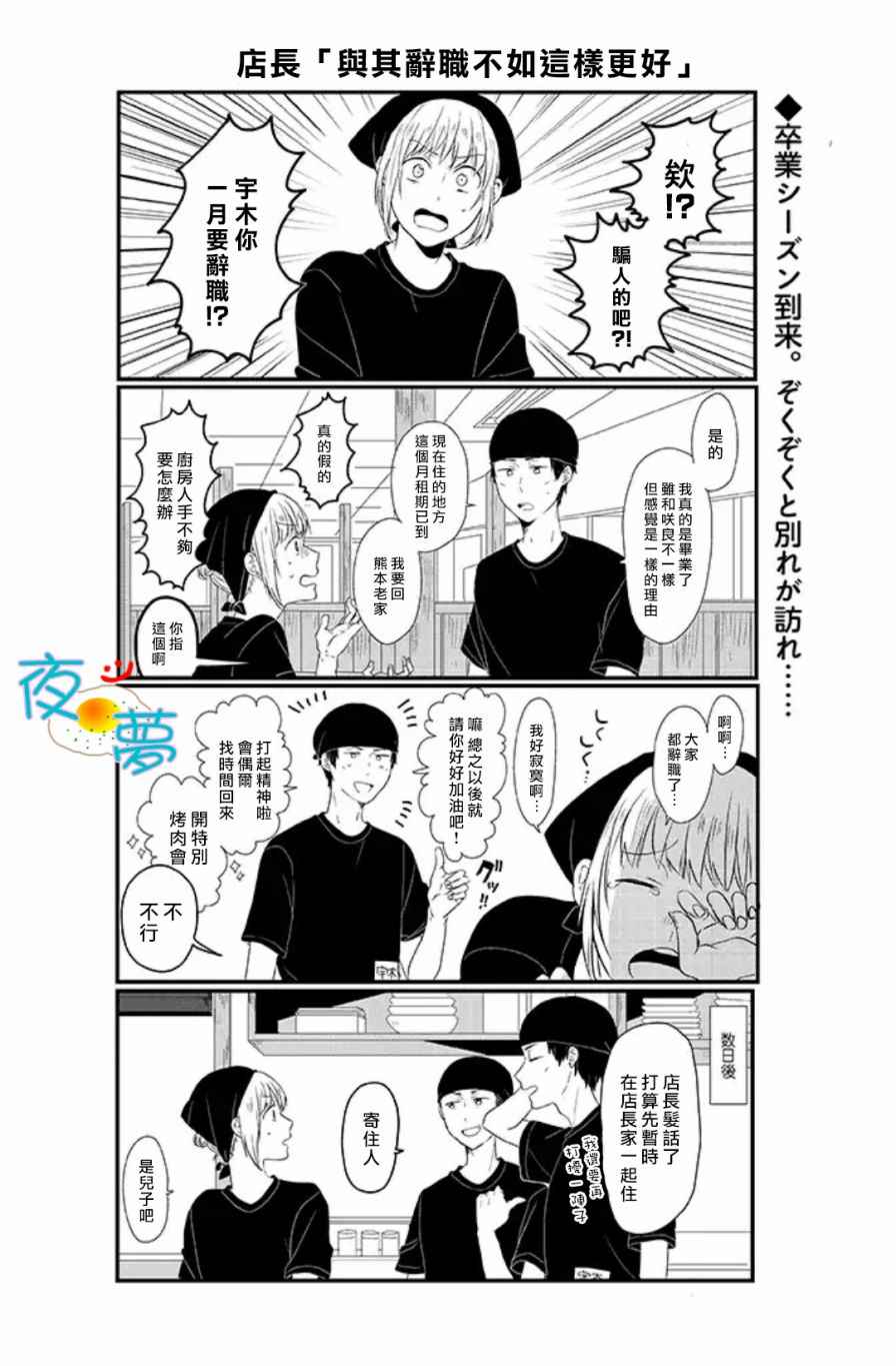 《慵懒前辈和我》漫画 033话