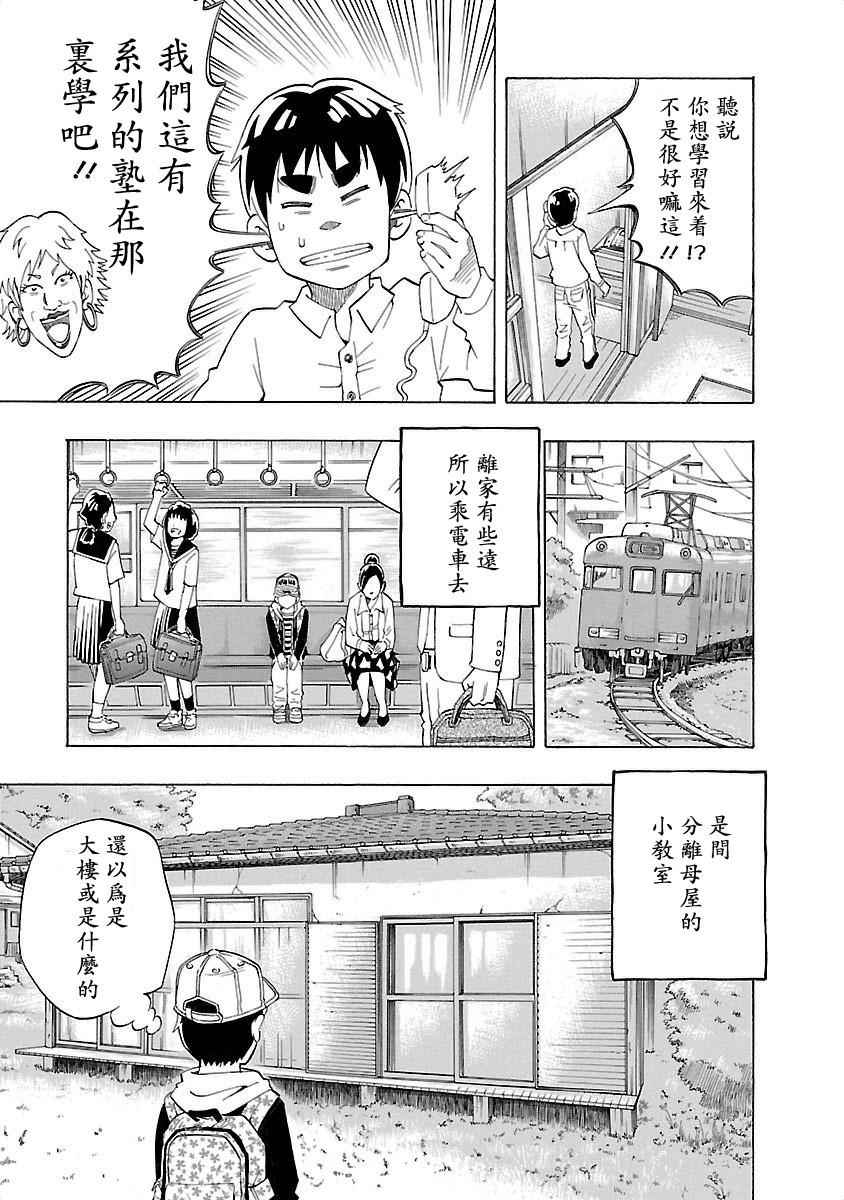 《不去学校的我和九位老师》漫画 我和九位老师 009话