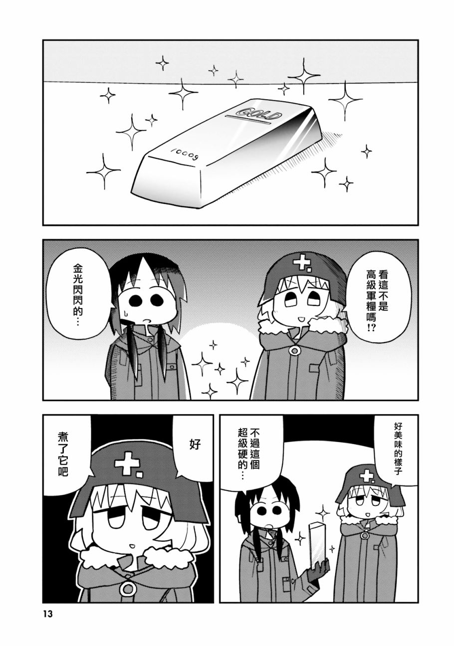 《少女终末旅行官方同人》漫画 终末旅行官方同人 001话