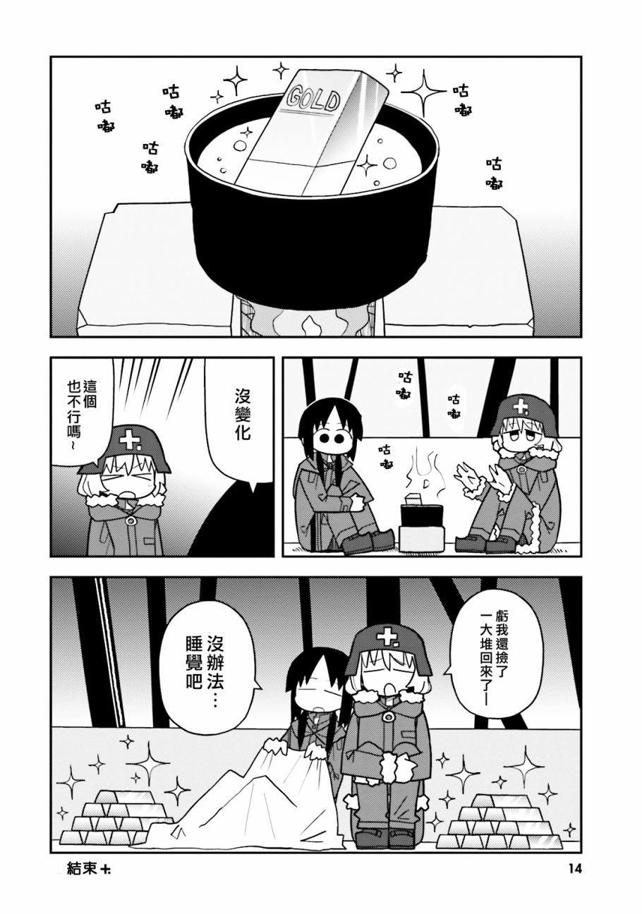 《少女终末旅行官方同人》漫画 终末旅行官方同人 001话