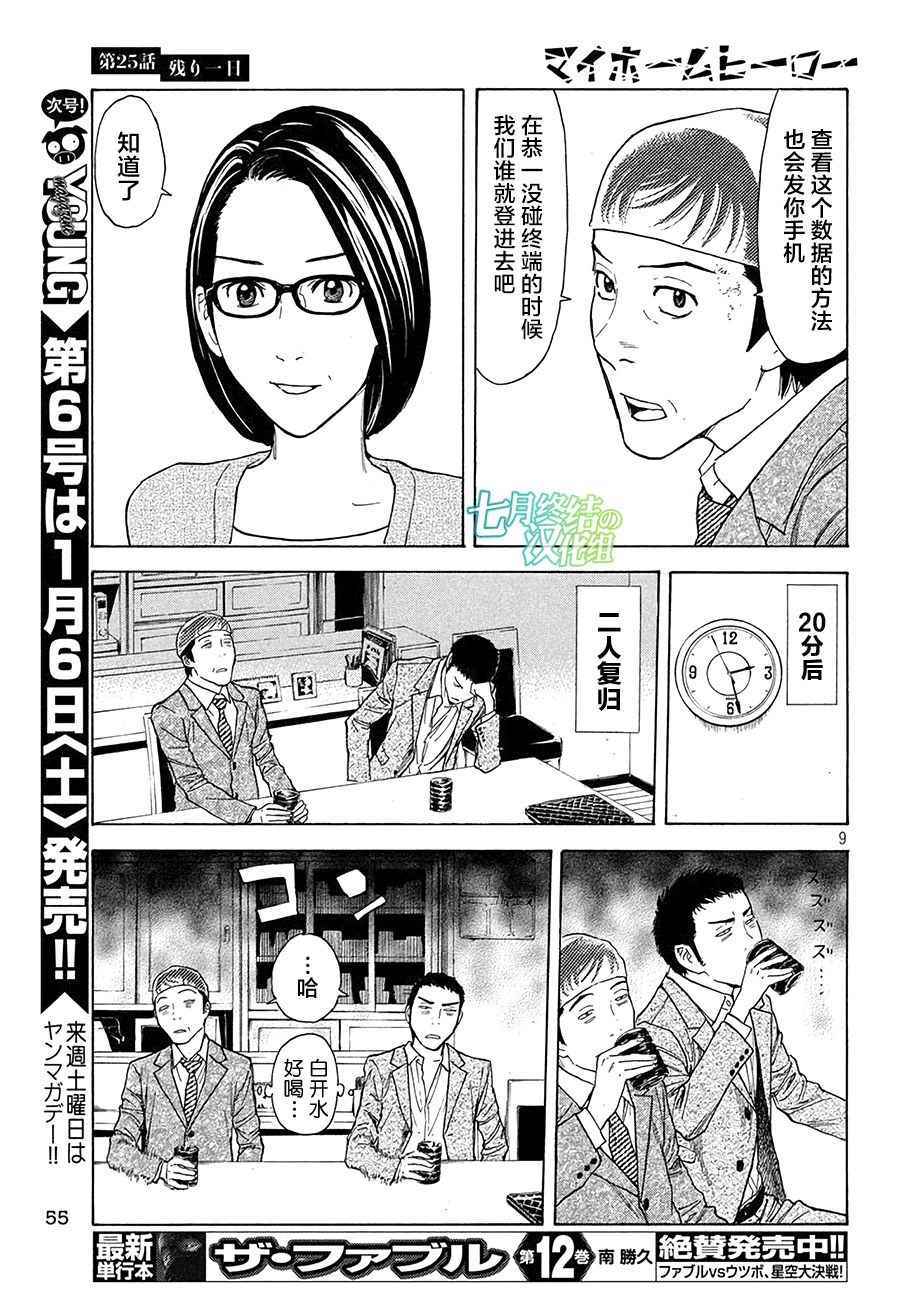 《MY HOME HERO》漫画 025话