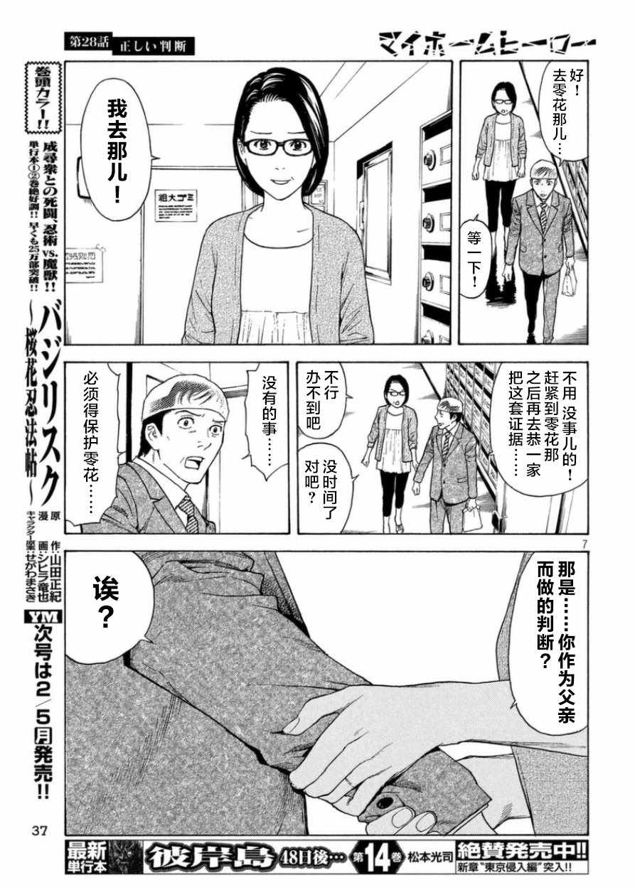 《MY HOME HERO》漫画 028话