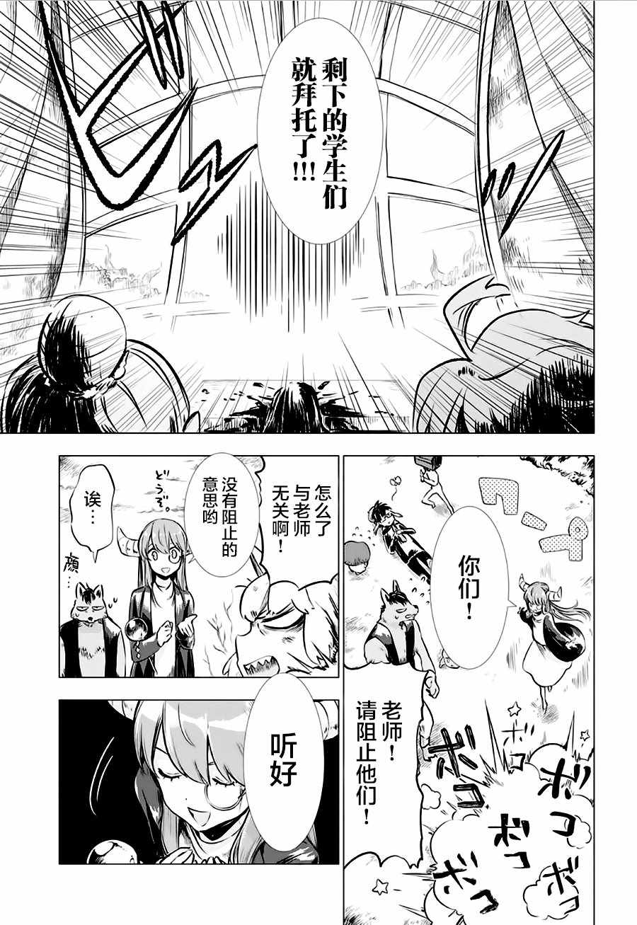 《魔王立中头目养成学院》漫画 中头目养成学院 004话